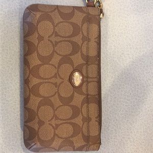 Coach wristlet